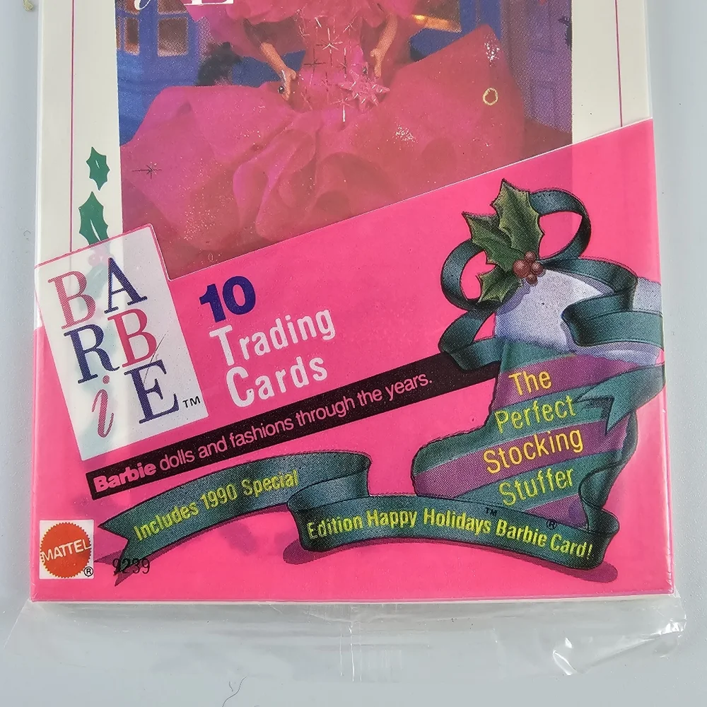 NWT Vintage 90's Barbie Trading Cards Lot of 4 10 packs Fashion Special Edition
